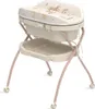 A baby bath and changing station on a stand with wheels. Produktbild-Vorschau
