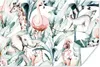 MuchoWow® Poster Aquarellieren - Tiere - Pflanzen - Produktbild-Vorschau 1