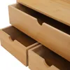Organizer na biurko bambusowy z 3 szufladami biurowy Podgląd zdjęcia produktu 3