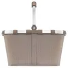 Reisenthel carrybag, Koszyk na zakupy, Szary, Aluminium, Podgląd zdjęcia produktu 9