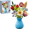 Bouquet de fleurs en kit avec vase Fleurs artificielles Voir les images du produit 4