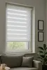FURNIFY® Doppelrollo 30 x 130 cm Fensterrollo Tag-Nacht Produktbild-Vorschau 4