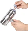 Hands operating a manual pasta maker. Produktbild-Vorschau