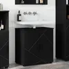 Mobile da bagno nero, 61 x 35 x 64 cm, realizzato in Anteprima dell’immagine prodotto 2