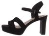 Tamaris Damen Sandalette Leder Cut-Outs Plateau High Heel Produktbild-Vorschau 7