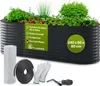 TTL GARDEN Hochbeet ELEGANCE L 240x80x80cm Anthrazit – Produktbild-Vorschau 1