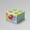 NHG LEGO Aufbewahrungsbox Storage Brick 4 - Sand Green, Produktbild-Vorschau 5