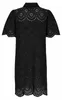 ONLY Stilvolles Kleid Lochstickerei Kurzarm Knopfleiste Produktbild-Vorschau 7