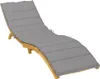 vidaXL Obal na lehátko Grey 200x50x3 cm Oxford Fabric Náhľad obrázku produktu 3