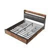 INONEFT 180 × 200 cm Bett mit Schubladen, gepolstertes Produktbild-Vorschau 13