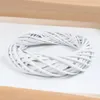 Weidenkranz Türkranz Deko Kranz Weiß 35 cm Kranzrohling aus Produktbild-Vorschau 9