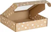 Quadratische Mailer-Box mit Sichtfenster, Geschenkschachtel Produktbild-Vorschau 3