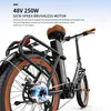 Onesport 20 Zoll Elektrofahrrad ebike Pedelec mit 48V 17 Ah Produktbild-Vorschau 5