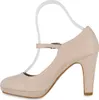 Mytrendshoe Damen Pumps Mary Janes Riemchenpumps High Heels Produktbild-Vorschau 2