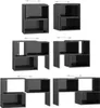 vidaXL TV-kast, hoogglanz zwart, 104x30x52 cm, houtvezel Productafbeelding-voorbeeld 6