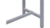 A close-up view of the metal legs and support structure of a bench. Podgląd zdjęcia produktu