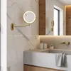 Miroir Rea Glow Led Or Brossé Voir les images du produit 8