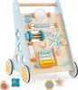 Chariot de marche en bois COSTWAY, Trotteur pour bébé à Voir les images du produit 1