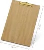 Clipboard drewniany DĘBOWA podkładka A4 ze ZŁOTYM klipsem Podgląd zdjęcia produktu 9