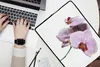 MuchoWow® Laptop Hülle 15 Zoll Rosa Orchideenblüte Produktbild-Vorschau 2