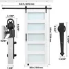 VEVOR Schiebetür für Scheunen, 914 x 2134mm, Hochfester Produktbild-Vorschau 7