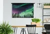 MuchoWow® Wandteppich Wandbehang Nordlichter - Nadelbaum - Produktbild-Vorschau 3