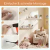 COSTWAY - Set da 2 mensole da parete per bambini, mensola Anteprima dell’immagine prodotto 8