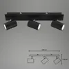 Deckenlampe schwenkbar, GU10 Fassung, max. 40 Watt, Produktbild-Vorschau 3