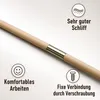 Gerätestiel aus Buche teilbar 1600 x 28 mm gerade mit Konus Produktbild-Vorschau 9