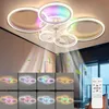 65W Ring LED Deckenleuchte Mit RGB Backlamp, Leise Produktbild-Vorschau 1