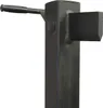 A close-up of a black metal log splitter component with a handle. Náhled obrázku produktu