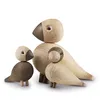 Kay Bojesen Lovebirds H9 cm dub/uzený dub 1 pár Náhled obrázku produktu 11