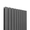 Panelový radiátor antracitovo sivý 1600 mm x 700 mm Náhľad obrázku produktu 4