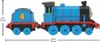 A toy train and its tender are shown from the side against a white background. Dimensions are indicated by lines and numbers. Anteprima dell’immagine prodotto