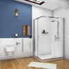 Waschbecken mit Unterschrank hochglanz Weiß 45cm Waschtisch Produktbild-Vorschau 5