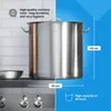 ROYAL Catering RCST-50E Kochtopf inkl. Deckel, Edelstahl, Produktbild-Vorschau 7