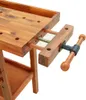 vidaXL Werkbank mit Schubladen Schraubstöcken 124x52x83 cm Produktbild-Vorschau 9