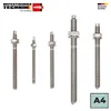 Isolbau Ankerstange A4 Edelstahl M10 x 130 mm 1 Stück Verbundanker Gewindestange ETA Produktbild-Vorschau