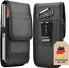 Cadorabo Handytasche mit Gürtelclip für LG L9 II in SCHWARZ Produktbild-Vorschau 1