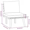 7-tlg. Garten-Lounge-Set mit Kissen Massivholz Akazie Produktbild-Vorschau 8