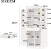 Merax Küchenschrank mit 2 Regaltüren, Sideboard mit Produktbild-Vorschau 7