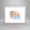 Gerahmtes Poster - Weißer Rahmen - Nachdenklich Frau Blond Produktbild-Vorschau 5