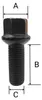 20x Radschrauben M14x1,5 27mm Kugelbund R14 schwarz für Produktbild-Vorschau 2