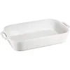 Staub - Prostokątny półmisek ceramiczny Cooking 4,5L Biały Podgląd zdjęcia produktu 1