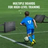 SucceBuy Fußball-Rebounder-Board, 45"X18" Klappbares Produktbild-Vorschau 6
