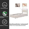 Letto imbottito 90 x 200 cm con illuminazione a LED, 2 Anteprima dell’immagine prodotto 7