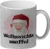 Weihnachtsmuffel witzige Kaffeetasse mit lustlosem Produktbild-Vorschau 1