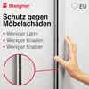STEIGNER Bürstendichtung Schiebetür Kleiderschrank 4,8x4 mm Produktbild-Vorschau 2