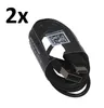 2x Typ-C Ladekabel für Original Samsung Galaxy Note 8, Note Produktbild-Vorschau 2