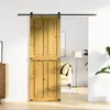 vidaXL Dvere do stodoly, model , 70 x 210 cm, masívne Náhľad obrázku produktu 2